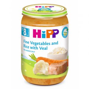 Fine Veg Rice & Veal - 220G
