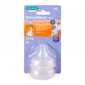 Natural Wave Teat - Fast Flow - 2Pcs