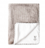 Lapidou Double Sided Blanket - Grey/White
