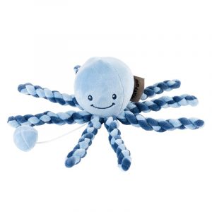 Lapidou Musical Octopus Plush - Blue