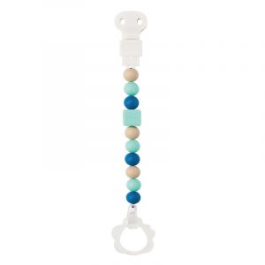 Nattou Pacifier Clip - Mint