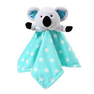 Blanket & Cuddly Toy - Turquoise Koala