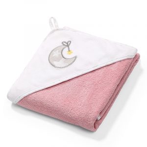 Hooded Towel Terry - Pink - 100x100cm