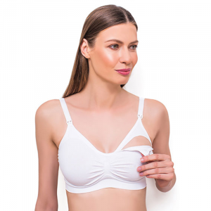 Nursing Bra - White - E 70-75cm