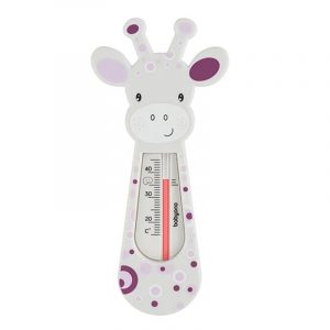 Floating Bath Thermometer - Giraffe Grey