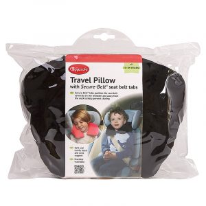 Travel Pillow Secure Belt - Age 3-8 - Black