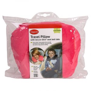 Travel Pillow Secure Belt - Age 3-8 - Pink