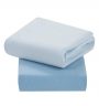 Cot Bed Fitted Sheets - Blue