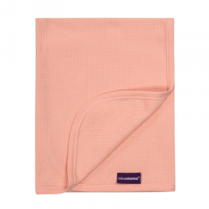 Cotton Blanket for Crib & Pram - Coral