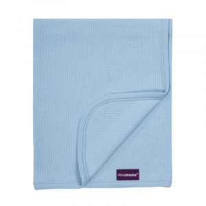 Cotton Blanket for Crib & Pram - Blue