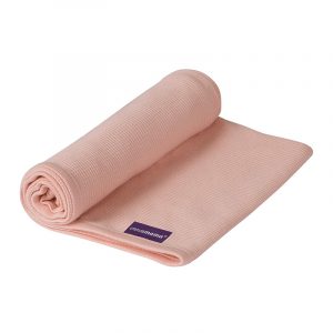 Waffle Weave Cotton Baby Blanket - Coral