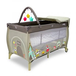 Travel Cot Raccoon