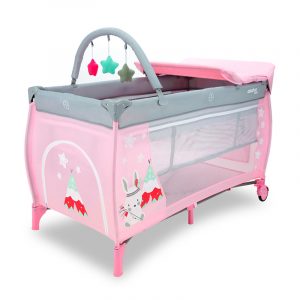 Travel Cot Rabbit Tippi Pink