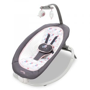 Fold Baby Bouncer - Birds Pink