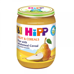 Pear with Wholemeal Cereal - 190G
