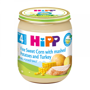 Sweetcorn with Mashed Potatoes & Turkey - 125G