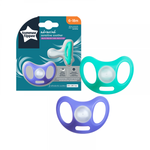 Closer to Nature Sensitive Soothers - 6-18M - 2Pcs