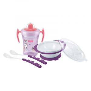 Easy Learning Eating Set - Purple