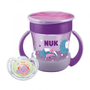 Night Set with glow effect - Purple Space