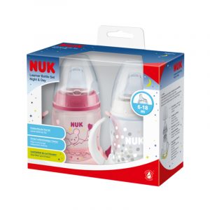 Night & Day Learner Bottle Set - Pink