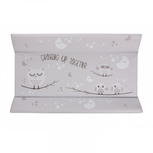 Flex Changing Mat - Owl Grey