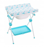 Baby Bath & Changer - Clouds Turquoise