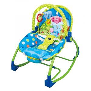 Elephant Rocking Chair - Blue