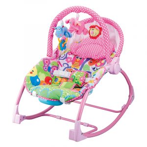 Rocking Chair with Music - Pink Owl
