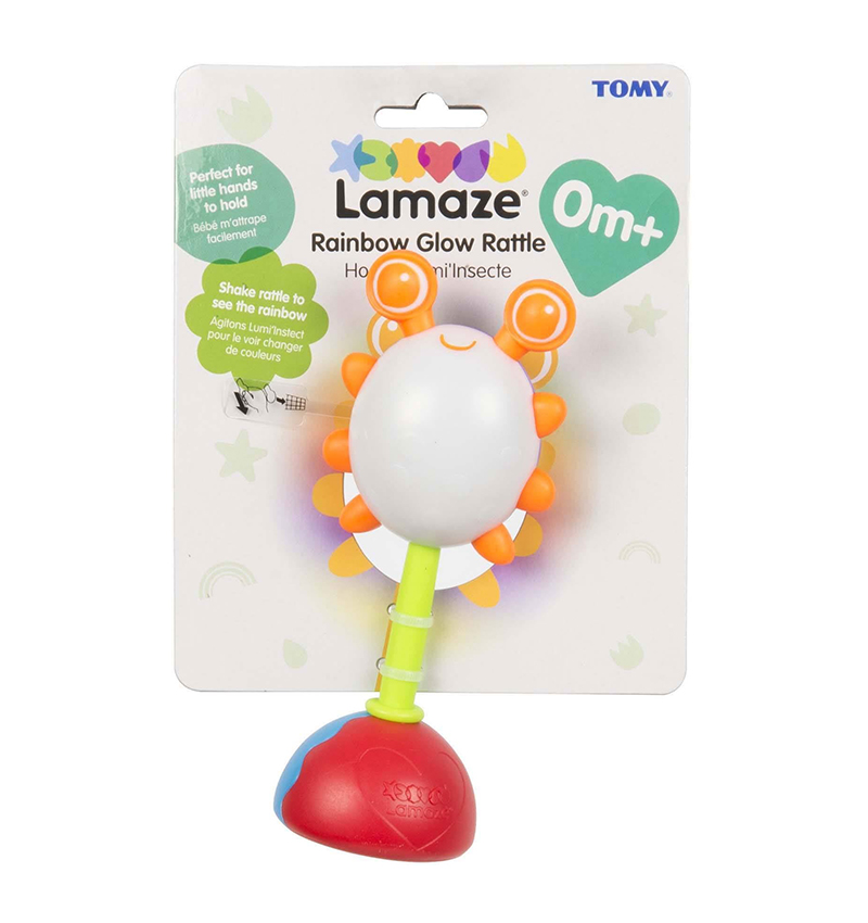 Rainbow glow rattle on sale