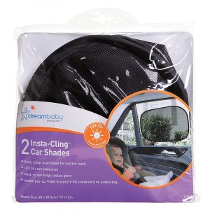 Insta-Cling® Car Shades 2 Pack - Black