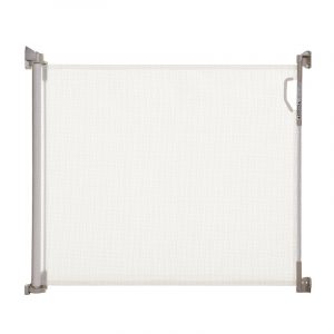 Retractable Indoor/Outdoor Security Gate - White