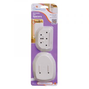 Retractable Gate Spacers - White