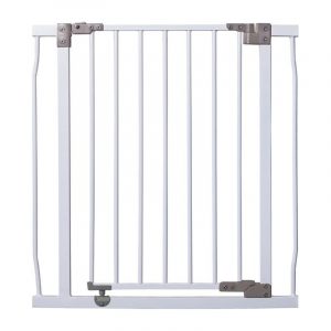 Liberty Auto Close Metal Baby Safety Gate - White