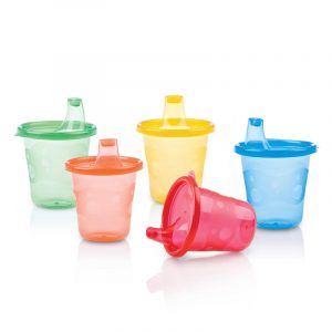 Hard Bite Spout Cup Set - 9M+ - 5Pcs