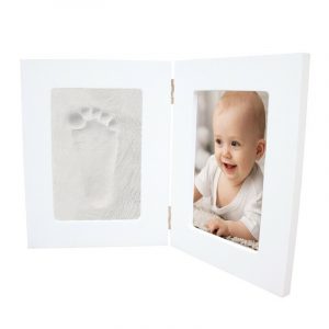 Happy Hands Double Frame - White