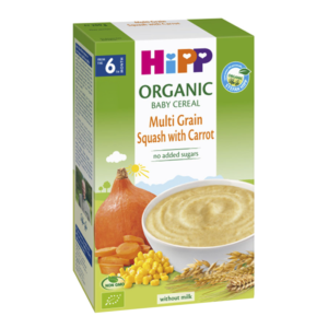 Multi-Grain Squash & Carrot Baby Cereal
