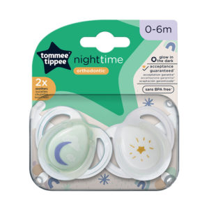 Night Time Soothers - 0-6M - Assorted