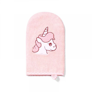 Bamboo Washing Mitt - Unicorn