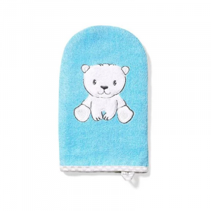 Bamboo Washing Mitt - Bear