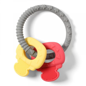 Ortho Teether - Yellow/Red