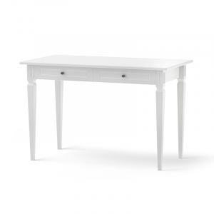 Ines Elegant White Desk