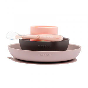 Silicone Dinner Set - 4 Pcs