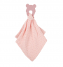 Silicone Teether & Doudou - Pink