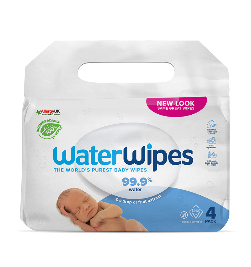 WaterWipes 4x60 Pieces