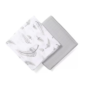Bamboo Muslin Swaddles - Twin Pack