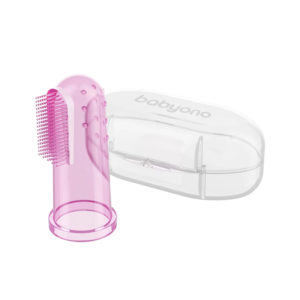 Baby Finger Toothbrush – Pink