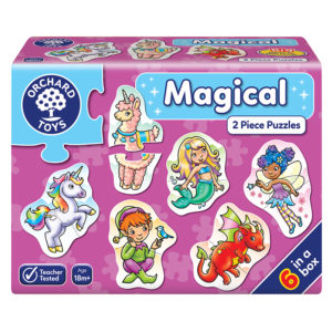 Magical 2 Piece Puzzles