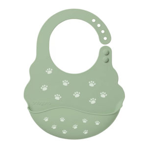 Silicone Bib - Paws