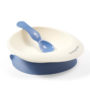 Suction Bowl with Spoon - Blue