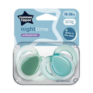 Nighttime Soothers 18-36M – 2Pcs - Assorted